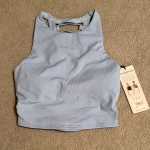 ALO Yoga Uv Light Blue Movement Bra NWT Small